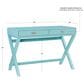 Linon Home Decor Peggy Writing Desk in Baby Blue, , large