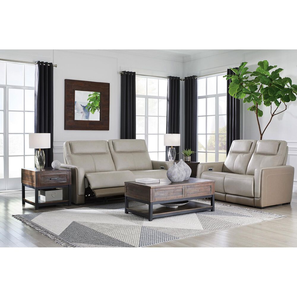 Ashley Battleville Power Reclining Sofa in Almond, , large