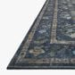 Rifle Paper Co Crafted by Cloth and Company Courtyard 2" x 5" Seville Charcoal Runner, , large