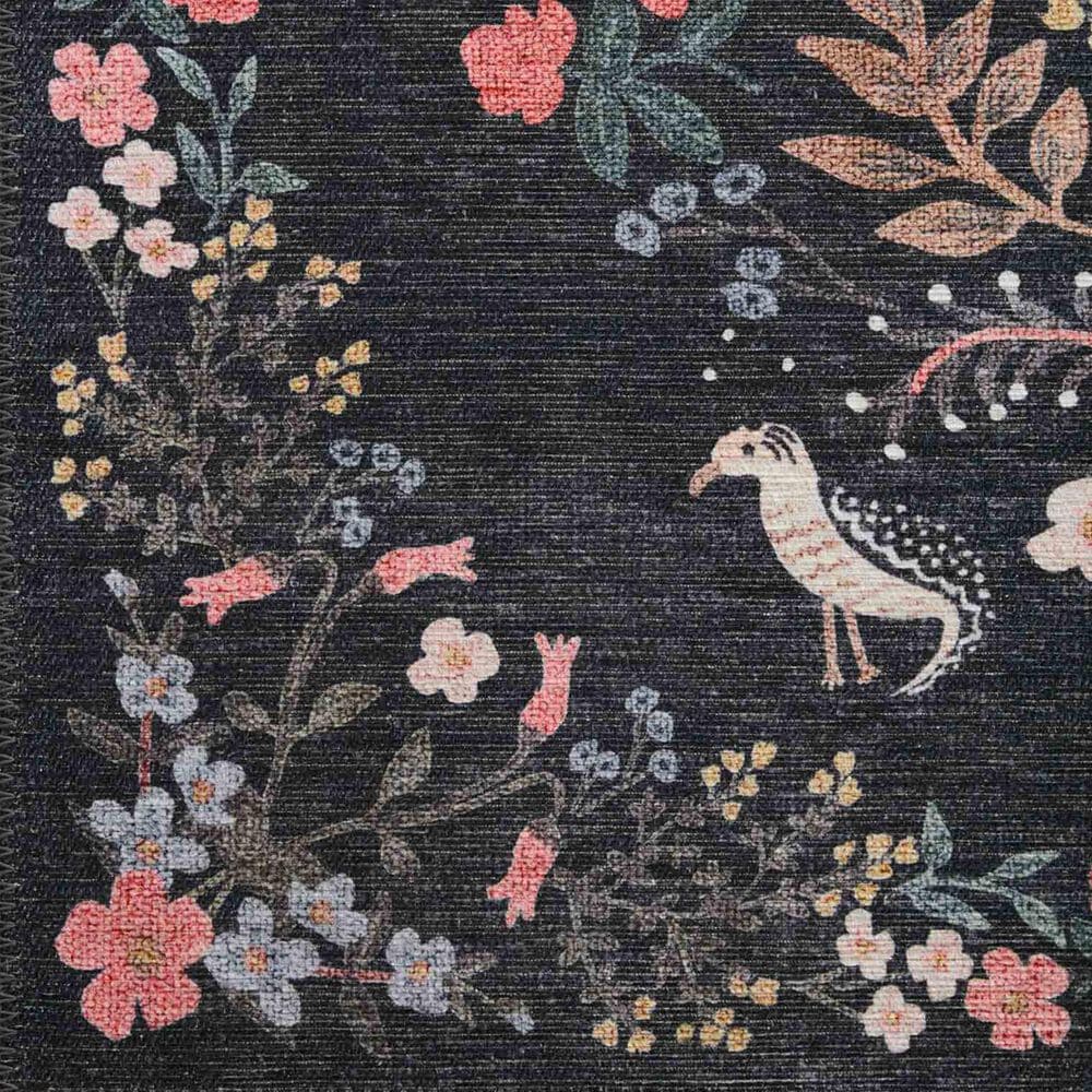 Rifle Paper Co. x Loloi Maison Tuileries 5&#39; x 7&#39;6&quot; Black Area Rug, , large