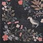 Rifle Paper Co. x Loloi Maison Tuileries 5" x 7"6" Black Area Rug, , large
