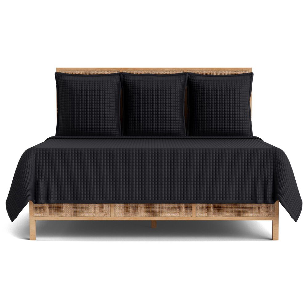 Ann Gish Ready-to-Bed 2.0 King Quilted Coverlet in Black, , large