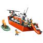 LEGO City Coast Guard Rescue Boat and Helicopter Building Set, , large