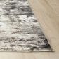 RIZZY Calabria Abstract 5"3" x 7"6" Neutral and Black Area Rug, , large