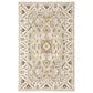 Oriental Weavers Alfresco Medallion 28403 10" x 13" Ivory Area Rug, , large