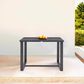 Blue River Menorca Outdoor Bar Height Dining Table in Dark Grey - Table Only, , large