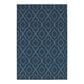 Oriental Weavers Meridian 7541B 5"3" x 7"6" Navy Area Rug, , large