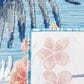 Safavieh Cabana CBN451J 8" x 10" Aqua and Ivory Indoor/Outdoor Area Performance Rug, , large