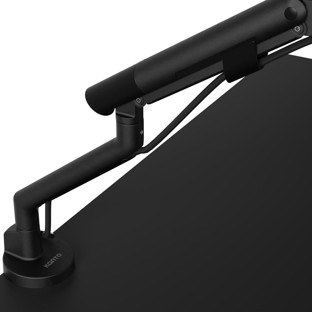 Kanto Single Monitor Desk Mount for 17" - 40" Displays in Black, , large