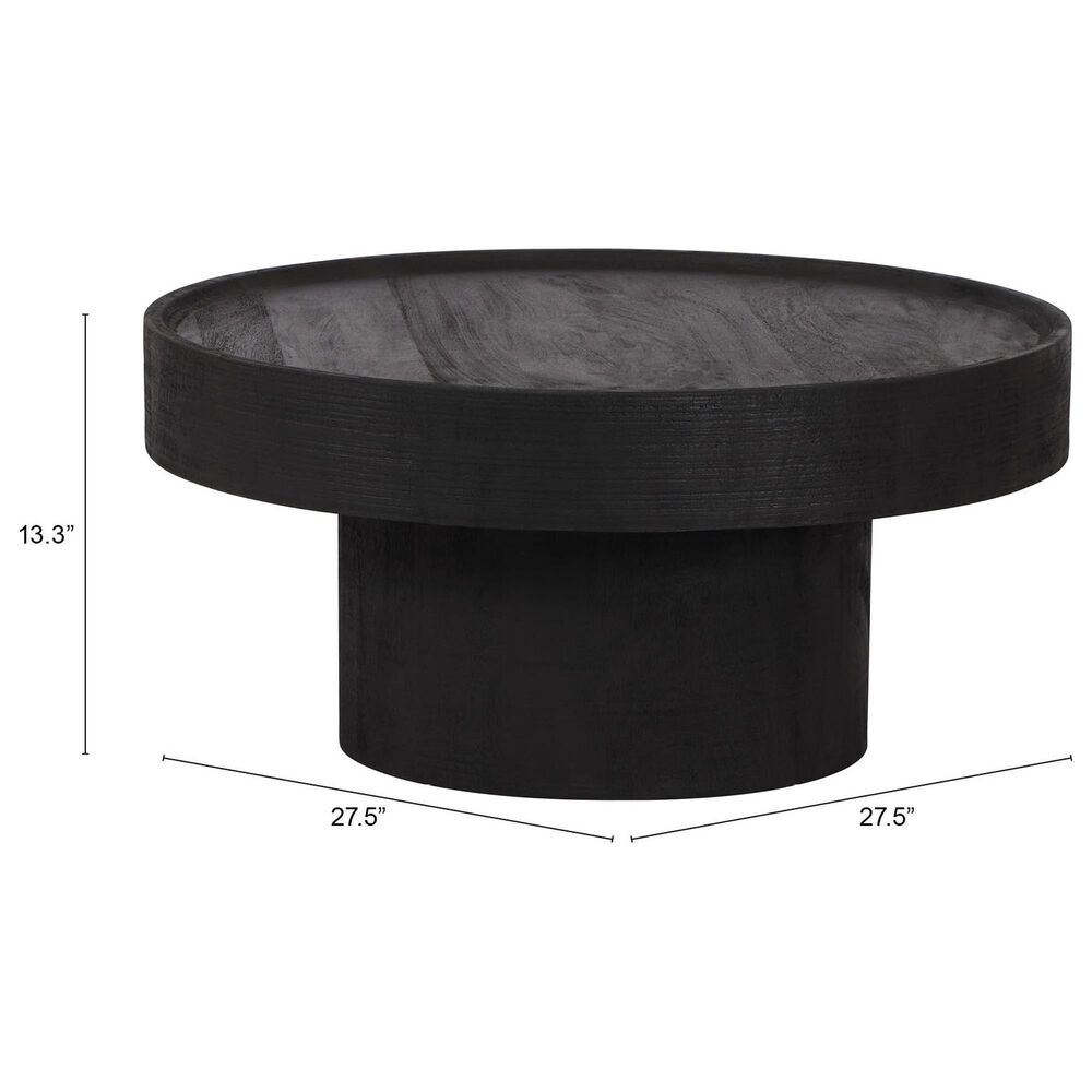 Zuo Modern Watson Coffee Table in Black, , large
