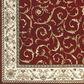 Radici USA Como 1599 Red 3"3" x 4"11" Area Rug, , large