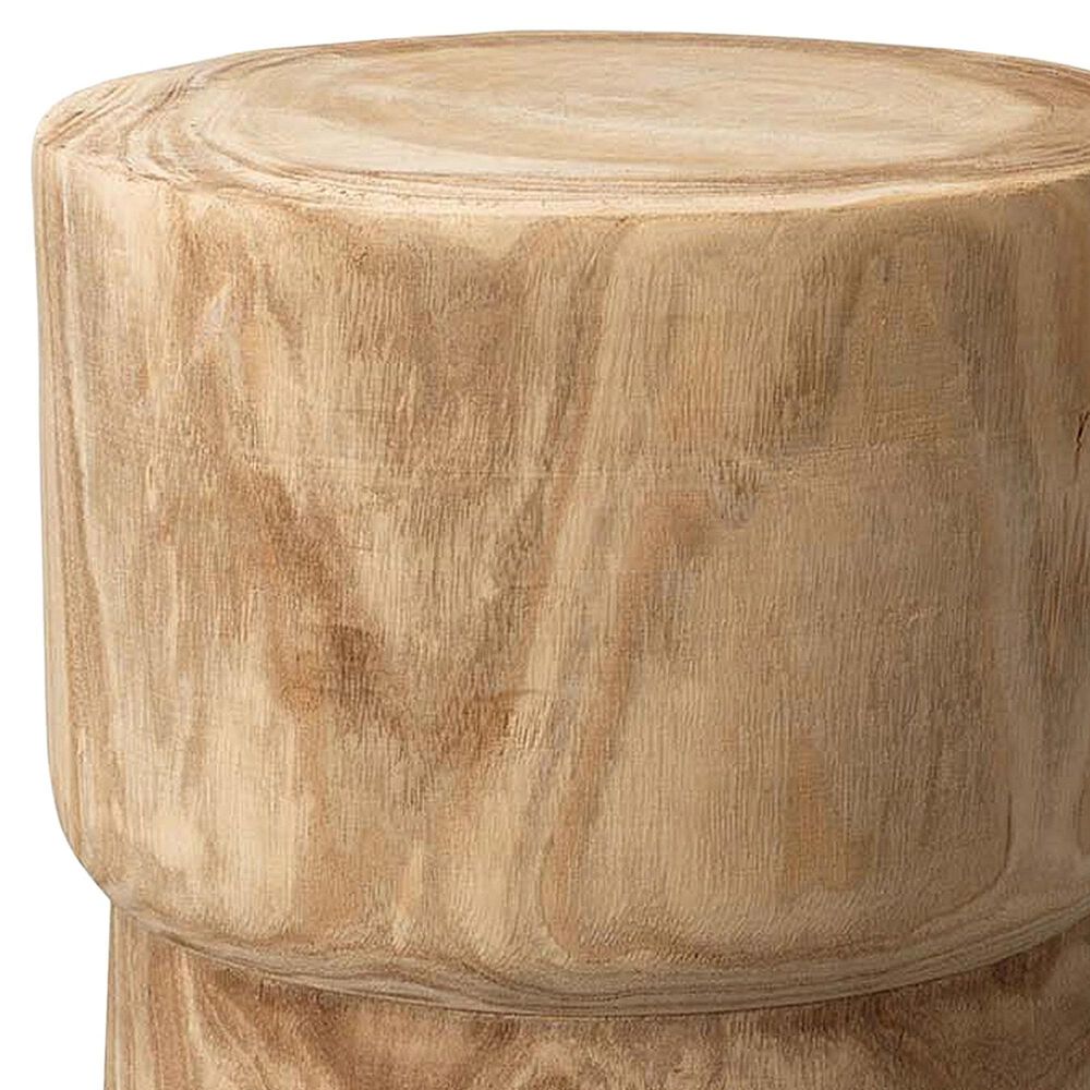 Splendor Living Walden Wood Side Table in Brown, , large
