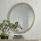 Hooker Furniture Cascade Round Mirror in Taupe, , large