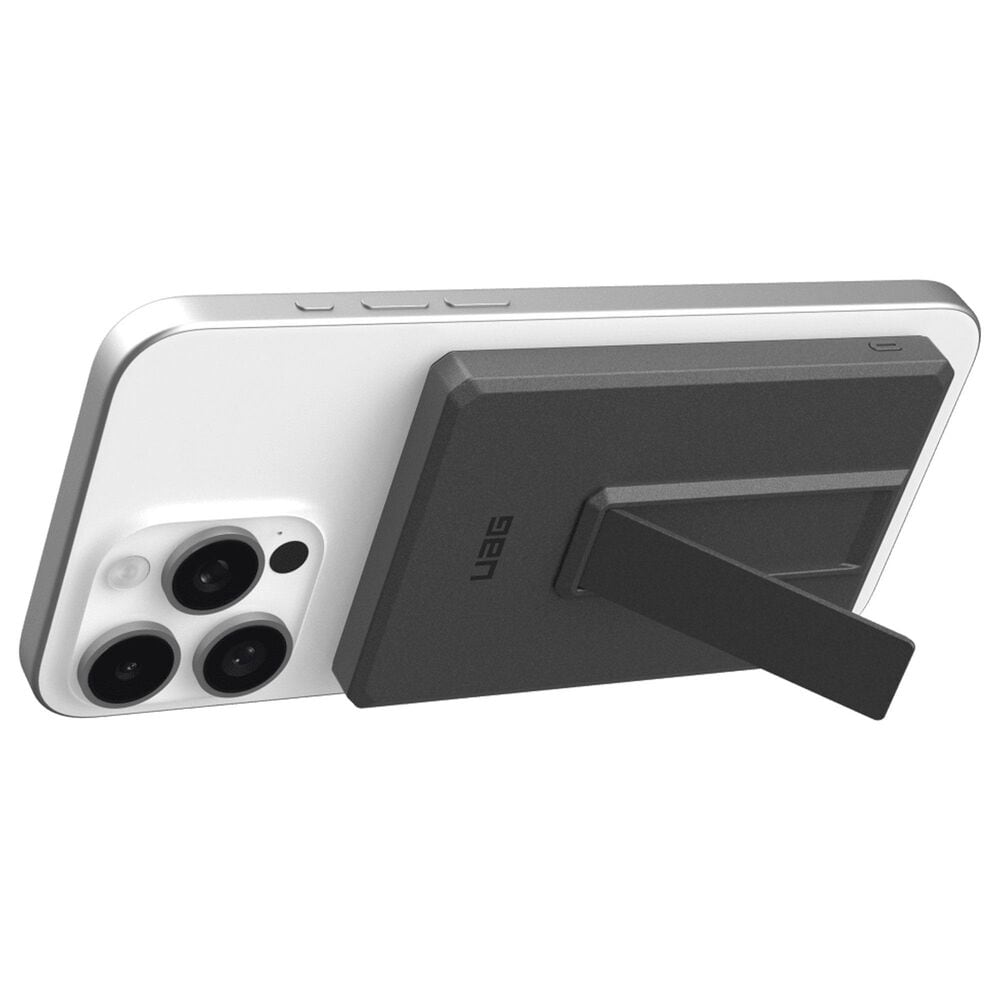 UAG Ultra Slim Portable Power Bank with Kickstand in Black and Grey, , large