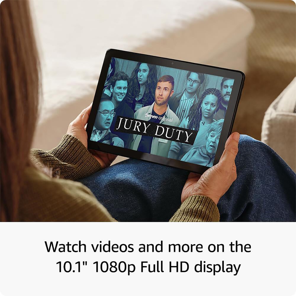 Amazon Fire HD 10 Tablet 10.1&quot; 32GB in Black | Wi-Fi, , large