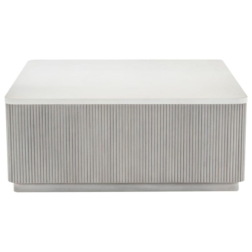 Bernhardt Colonnade Cocktail Table in Grey and White, , large