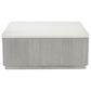 Bernhardt Colonnade Cocktail Table in Grey and White, , large
