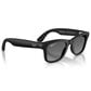 Rayban Glasses Wayfarer Gen 2 53mm Sunglasses with Graphite Polarized Lenses in Matte Black, , large