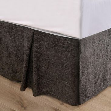 HiEnd Accents Hamilton Full Bed Skirt in Black, , large