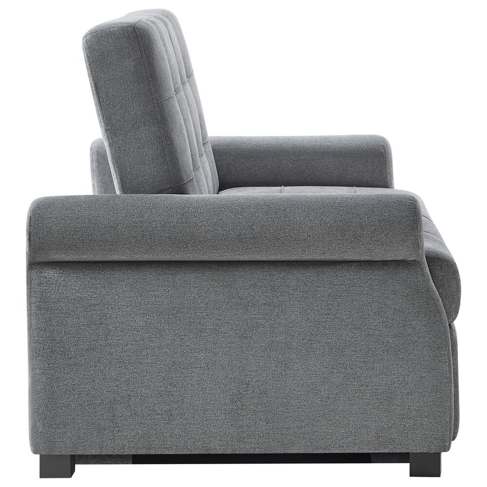 Lifestyle Solutions Hampton Queen Convertible Sofa in Grey, , large