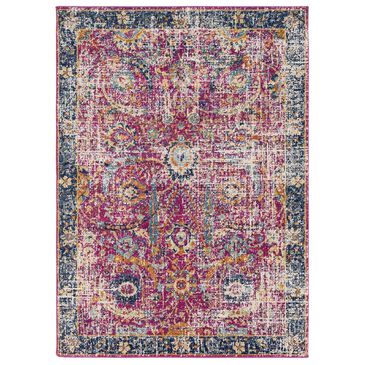 Surya Harput HAP-1013 5"3" x 7"3" Garnet, Blue and Teal Area Rug, , large