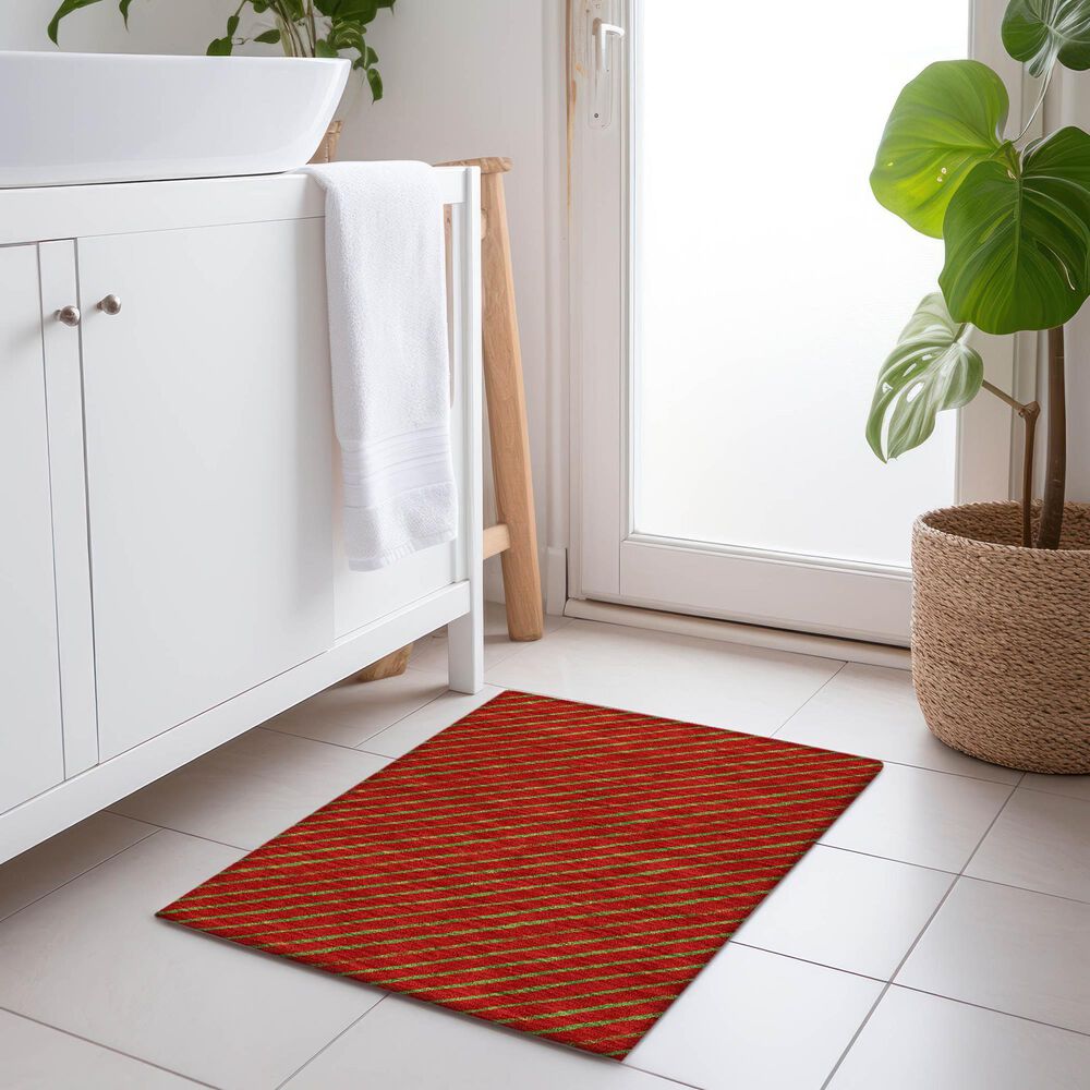Dalyn Rug Company Wonderland WN27 2&#39;6&quot; x 3&#39;10&quot; Merlot Indoor/Outdoor Area Rug, , large