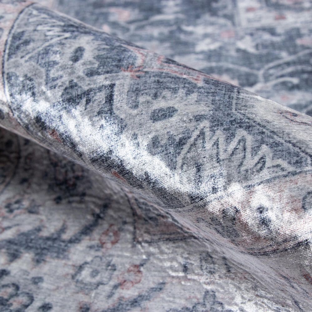 Momeni Karachi KAR-8 5&#39; x 8&#39; Gray Area Rug, , large