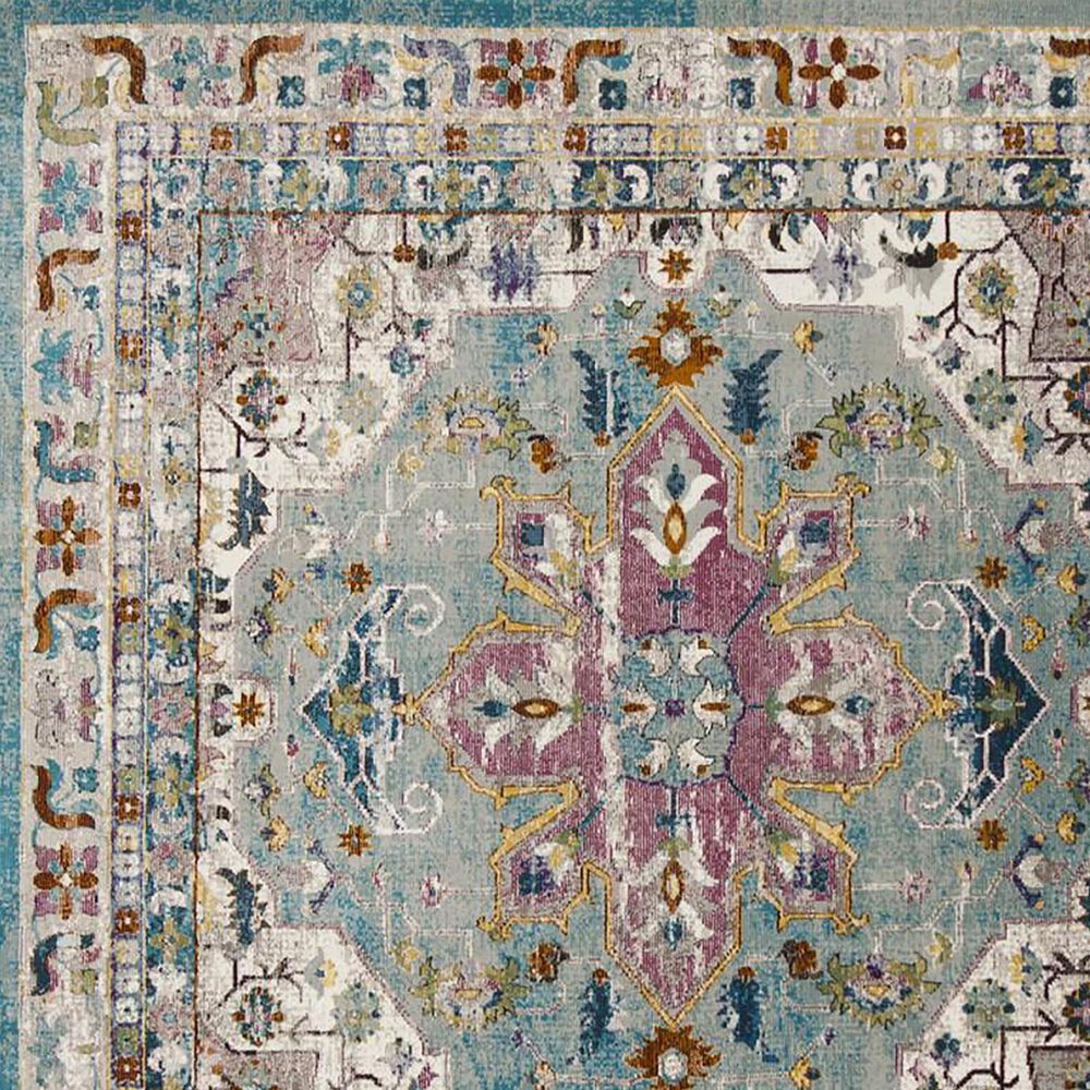 Safavieh Aria 8' x 10' Green and Creme Area Rug, , large