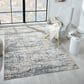 L&R Resources Allure Blue and Taupe 5" x 8" Area Rug, , large