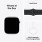 Apple Watch Series 11 (GPS+Cellular) 46mm Aluminum Case with Black Sport Band - S/M in Space Gray and 2-Year AppleCare+, , large