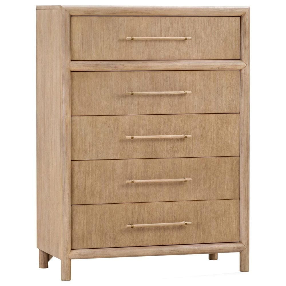 Urban Home Dorsey 5-Drawer Chest in Granola, , large