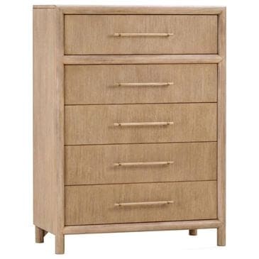 Urban Home Dorsey 5-Drawer Chest in Granola, , large