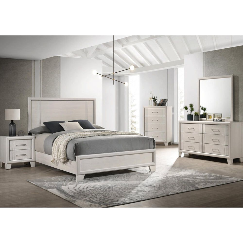 Claremont Charlie 4-Drawer Chest in White, , large