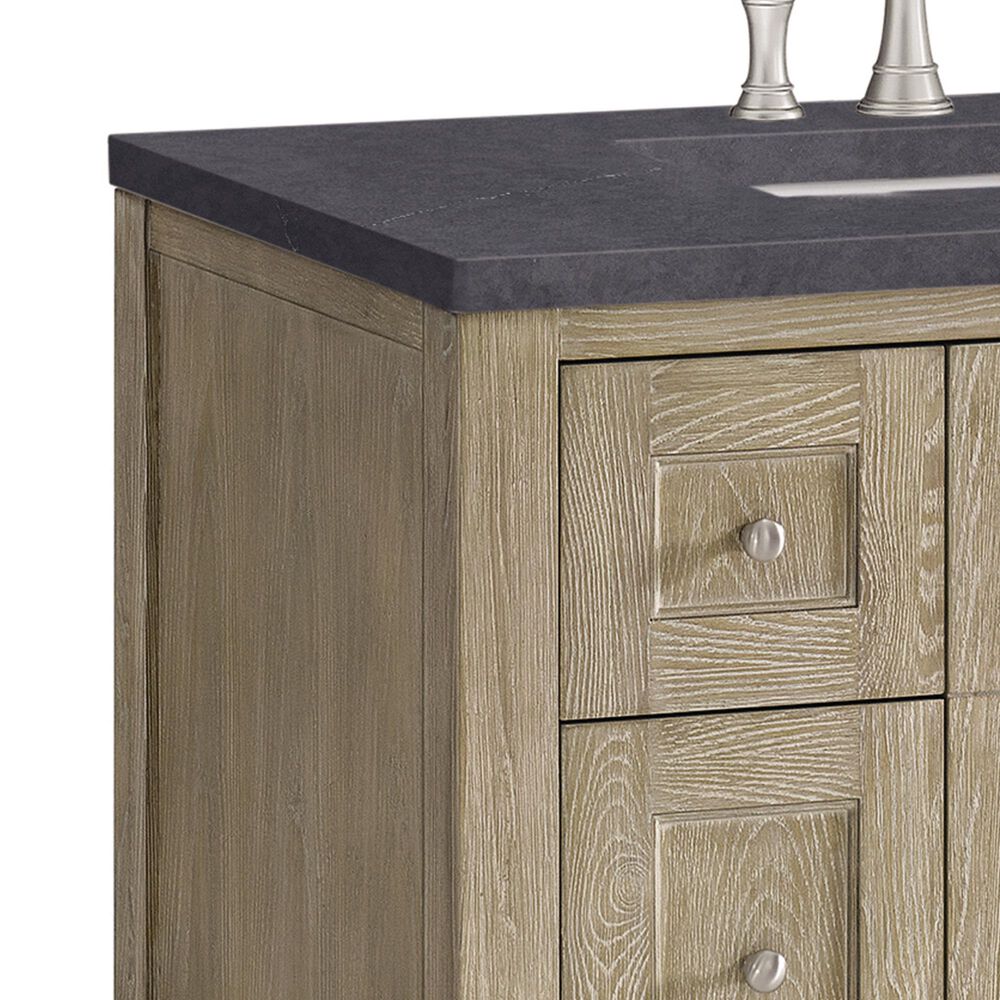 James Martin Vanities Breckenridge 72&quot; Double Vanity in Whitewashed Oak with 3 cm Charcoal Soapstone Quartz Top, , large