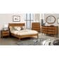 Furniture of America Ruiz Queen Platform Bed in Oak, , large