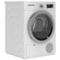 Bosch 800 Series 24" Condenser Tumble Dryer in White, , large