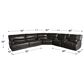 Sienna Designs 3-Piece Power Reclining Curved Sectional in Stampede Charcoal, , large