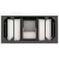 James Martin Vanities Brookfield 48" Single Bathroom Vanity in Black Onyx with 3 cm Ethereal Noctis Quartz Top and Rectangular Sink, , large