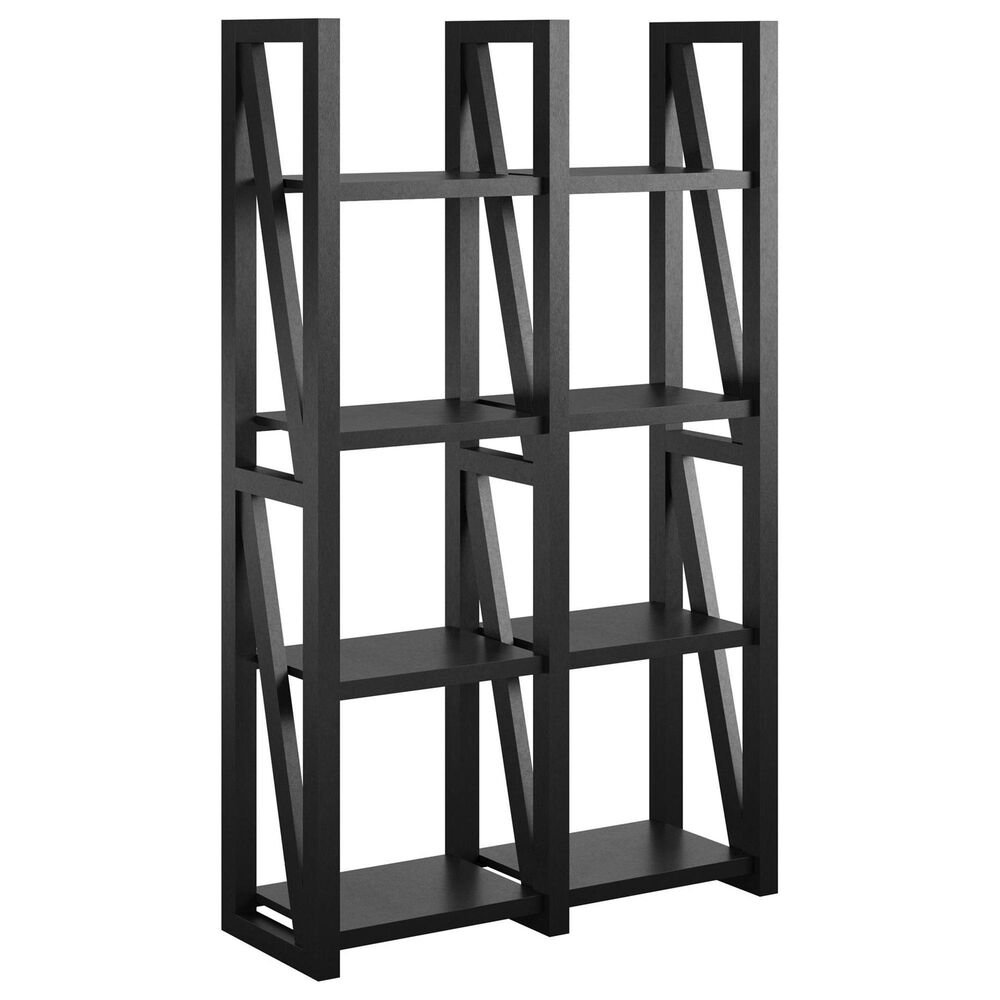DHP Huntsville Bookcase/Room Divider in Black, , large