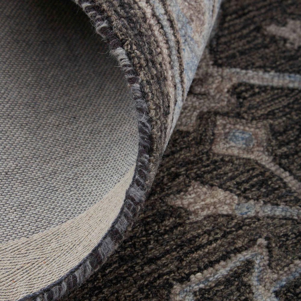 Feizy Fallon 8&#39; x 10&#39; Charcoal Area Rug, , large