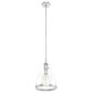 Hunter Van Nuys 10" 1-Light Pendant in Brushed Nickel, , large