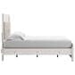 Ashley Altyra 5 Piece Full Panel Bedroom Set in White with LED Headboard, , large