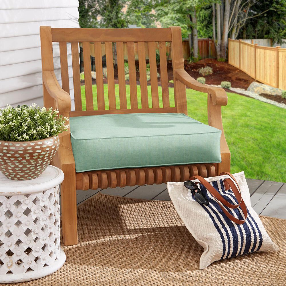Sorra Home Sunbrella 22.5" Deep Seating Cushion in Canvas Spa, , large