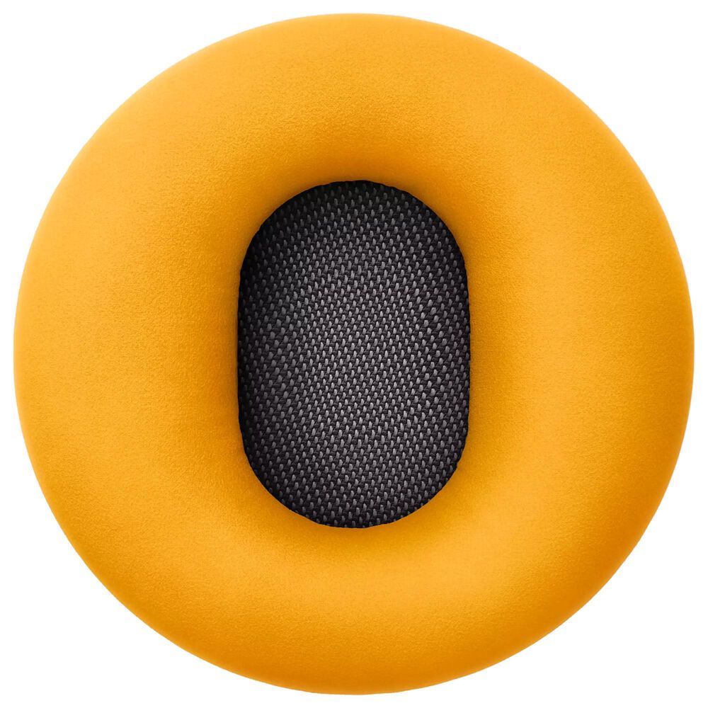 Dyson OnTrac Wireless Over-Ear Headphones with Chrome Yellow Ear Cushions in Aluminum, , large