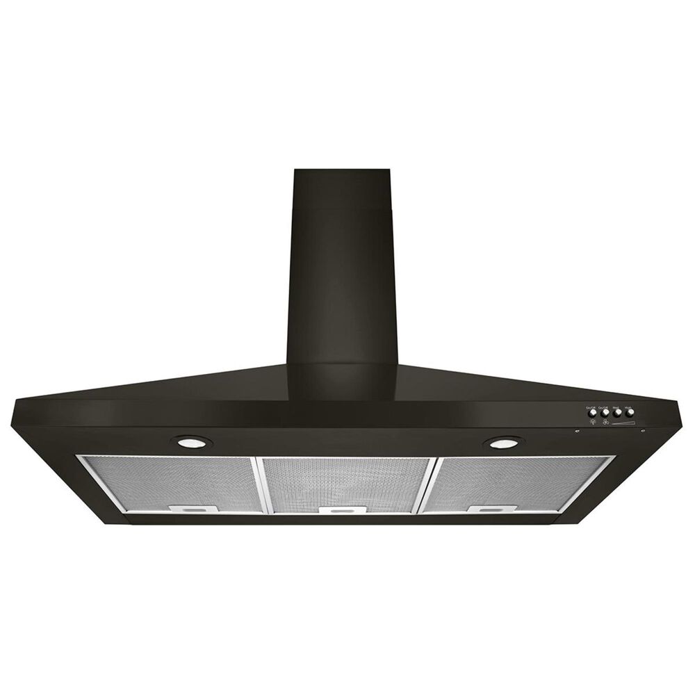 Whirlpool 30&quot; Wall Mount Range Hood in Black Stainless, , large