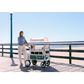 Wonderfold Volkswagen 2-Seater Stroller Wagon in Sage Green, , large