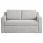 Lifestyle Solutions Haddington Convertible Loveseat in Linen, , large