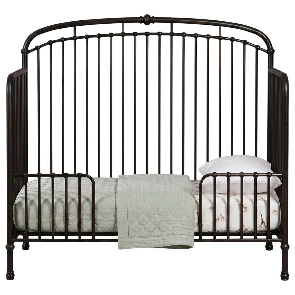 Eastern Shore Olivia Convertible Metal Crib in Oil Bronze, , large
