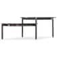 Hooker Furniture Grayson Tiered Coffee Table in Black and Gold, , large