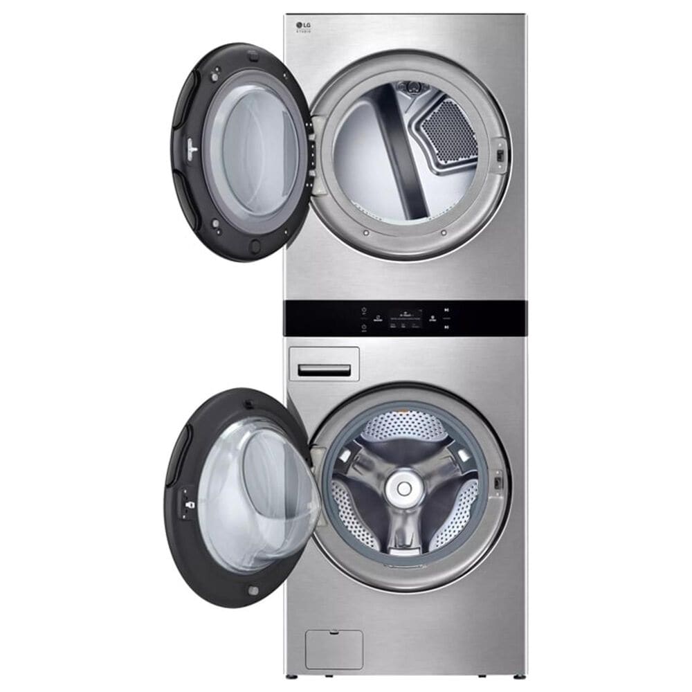 LG Studio WashTower with 5.0 Cu. Ft. Front Load Smart Washer and 7.4 Cu. Ft. Electric Dryer with Center Control, , large